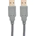 Prokord Usb-kabel 2m. Usb A Usb A Grå