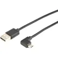 Prokord Usb-kabel 1m. Usb A Micro-usb B Sort