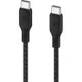 Belkin Usb-c To Usb-c Cable Braided 3m. Usb C Usb C Sort