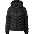 Superdry Superdrytil kvinder. W5011593A Fuji Quiltet jakke med hætte, sort (XL), Casual, Polyester