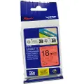 Brother Tape 18mm Tze-441 Sort/rd