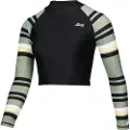 Mystic Jayde Crop Vest Dame Rash Guard Med Lange ærmer