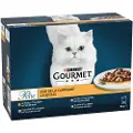 Gourmet Økonomipakke: 24 x 85 g Gourmet Perle blandede pakker - Duo på land