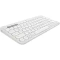 Logitech Pebble Keys 2 K380s Wireless Keyboard - Tonal Off-White - Tastatur - Nordisk - Hvid