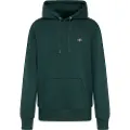 Gant Ganttil mænd. 2007058 Hættetrøje med skjold (XS), Casual, Grøn, Bomuld, Lange ærmer