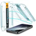 Spigen Glass tR EZ Fit 2 Pack - transparency - iPhone 15 Pro