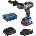 Bosch Gsb18v-110c+2x4.0ah Proc+gal18v-40+l-boxx Elektrisk Skruetrækker