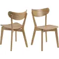 NORDFORM - Spisebordsstol Roxy, 2-pak - Brun - Stole - - Homeroom