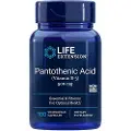 Life Extension Pantothensyre (B-5-vitamin), 500mg - 100 kapsler