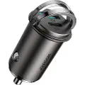JOYROOM C-A35 USB-A & USB-C Hurtig Billader - 45W - Sort
