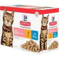 Hill's Pet Nutrition Science Plan Light Kattefoder - Vådfoder - Favorit valg lys - 12 x 85 g