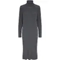Y.A.S Mavi Roll Neck Langærmet Midi-kjole