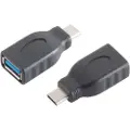 Goobay USB-C - USB-A 3.0 adapter - black