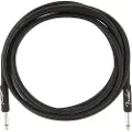 Fender Professionelt 10 Fod Langt Lige Instrumentkabel Sort