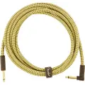 Fender Deluxe 10 Fod Langt Lige/Vinklet Instrumentkabel Tweed