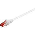 Microconnect F/utp Pvc Cat6 Rj45 - Rj45 0.25m - White Rj-45 Cat6 0.25m. Hvid