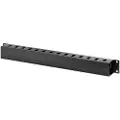 APC Easy Rack, Horisontal Kabelkanal, 19", 1u, Sort
