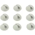 Bluelounge CableDrop mini - White - 9-pack