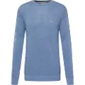 Gant Ganttil mænd. 8040521 Bomuldspiqué-trøje med rund hals (XL), Casual, Lange ærmer