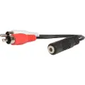 Prokord Lyd Adapter 0.1m. 3.5mm 2 X Rca