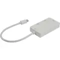 Prokord Video Transformer Mini Displayport Vga + Hdmi + Dvi Hvid