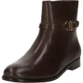 Ralph Lauren Lauren Ralph Laurentil kvinder. 802912273003 Brune Briela-ankelstøvler i læder (36), 1-3 cm, Lynlås, Casual