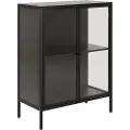Actona - Vitrineskab Scott - Sort - Skabe - - Homeroom