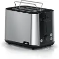 Braun - Brødrister Ht1510.bk Purshine - Toast- & vaffeljern - - Homeroom