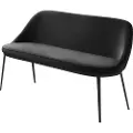 Håum - BÆNKSOFA Alingsås 82,5 x 144 x 45,5 cm - Sort - Sofaer - - Homeroom