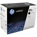 HP 81A / CF281A Black Toner - Lasertoner Sort