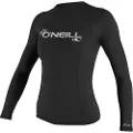 O'Neill Basic Skins Crew Dame Rash Guard Med Lange ærmer