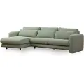Atelier Del Sofa - Hjørnesofa venstre - Maisy - Grøn - Sofaer med chaiselong - - Homeroom
