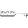 Goobay Power Socket x3 - Hvid - 1.5 m