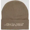 Santa Cruz Tonal Stripe Beanie brun