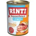 Rinti Økonomipakke RINTI Kennerfleisch 24 x 400 g - Junior: kylling