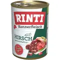 Rinti Økonomipakke RINTI Kennerfleisch 24 x 400 g - Hjort