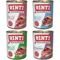 Rinti Kennerfleisch Mix 12 x 800 g - Mix I: 4 varianter