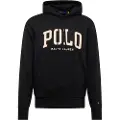 Ralph Lauren Polo Ralph Laurentil mænd. 710917886006 Fleece-sweatshirt med logo og h (S), Sort, Casual, Bomuld, Lange ærmer