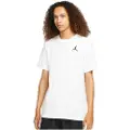 Jordan Kortærmet Jordan Jumpman-T-shirt til mænd - hvid