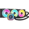 Corsair Icue Link H150i Lcd Aio Væskekøler Sort