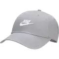 Nike Ustruktureret Nike Club Futura Wash-kasket - grå