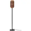 Good&Mojo - Gulvlampe lige Bhutan - Sort - Gulvlamper - - Homeroom