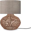 Good&Mojo - Bordlampe Kalahari 32x20 cm - Grå - Bordlamper - - Homeroom