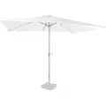 Vonroc Premium Stangparasol Rapallo 200x300cm - inkl. overtræk - rektanglær | Hvid