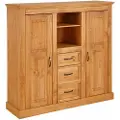 Loft 24 - Highboard Selma 2 låger/3 skuffer - Brun - Skabe - - Homeroom