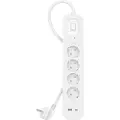 Belkin 525j Overspændingsbeskyttelse 4 Stikkontakter Forlængerledning 18w