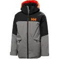Helly Hansen Summit, skijakke, junior, grå