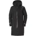 Helly Hansen Aspire regnfrakke, dame, sort