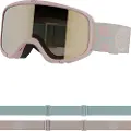 Salomon Rio, skibriller, junior, lyserød