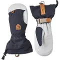Hestra votter og hansker Army Leather Patrol Gauntlet, luffer, navy
